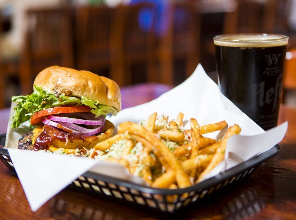 BBQ Burger from First Street Alehouse